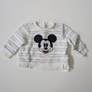 Disney Kids Mickey Mouse Sweater - White and Blue